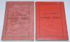 James Lillywhite’s Cricketers Annual 1872-1900. Complete full run of the ‘Red Lillywhite’ Annual edited by Charles W. Alcock. The majority individually bound in original red cloth boards, some bound together. All photographic plates present from the 1876 - 2