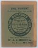 ‘Worcestershire Cricket Annual 1907’. Rare copy of the first (and only) year of publication. Original green paper wrappers, the front wrapper and the majority of the rear faded to brown. 126pp plus advertising page to rear. Padwick 2844. Bookplate of Anth - 2