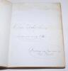 Cricket at Woburn 1833-1854. ‘Woburn Cricket [Club] Scores Commencing 1833’. Original exercise book with brown leather covers and ruled pages with handwritten titles in ink to front cover and second end paper, and handwritten index to rear pages. The book - 3