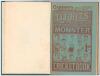 ‘Tit-Bits about Play and Players. Monster Cricket Book. Batting & Bowling Averages, Fixtures etc.’ Printed by George Newnes Limited of the Strand, London 1899. 80pp. Bound in green cloth for John Arlott, gilt title to spine, original wrappers retained. Co
