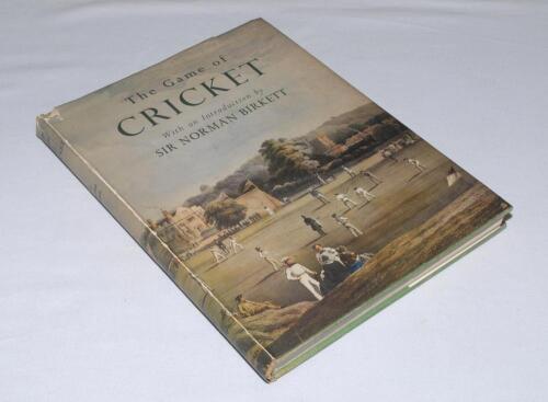 ‘The Game of Cricket Illustrated by a Series of Pictures in the Museum of The Marylebone Cricket Club principally from the Collection of the late Sir Jeremiah Coleman’. Introductory essay by Sir Norman Birkett, notes on illustrations by Diana Rait Kerr. L