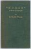 ‘”Nyren”. A Short Bibliography’. G. Neville Weston. Printed for the author by W.H. Smith & Son Ltd, The Arden Press, London 1933. 28pp plus Appendix. Bound in green cloth with gilt title to front board. Limited edition of only 20 copies produced, this bei