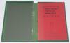 &lsquo;Indian Cricket Chronology and Memorabilia&rsquo;. F.S. Ashley-Cooper. Merritt and Hatcher 1911. Original red decorative paper wrappers with red cord to spine. 16pp. Limited edition of only thirty copies produced, this being no. 6. Limitation statement to rear - 4
