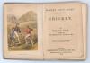 &lsquo;Cricket&rsquo;. Frederic Wood. Warne&rsquo;s Bijou Books series, London 1866. Original very small format book in original blue decorative cloth with tooled gilt illustration of a batsman and title to front cover. Gilt to page edges. Colour frontispiece illustration - 3