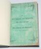 ‘The Public School Matches... of Eton, Harrow and Winchester’. A collection of eight varying editions compiled by Arthur Haygarth. ‘From 1805 to 1852 Inclusive’, published by F. Lillywhite, London 1853. Original green card wrappers, later bound in green c - 2