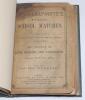 ‘The Public School Matches... of Eton, Harrow and Winchester’. A collection of eight varying editions compiled by Arthur Haygarth. ‘From 1805 to 1852 Inclusive’, published by F. Lillywhite, London 1853. Original green card wrappers, later bound in green c - 13