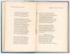 ‘Charterhouse Cricket June, 1942’. John Sammes. Published by the author , Reigate, Surrey 1952. Comprising a two page poem by Sammes who watched a Charterhouse School cricket match in 1942 at the height of the War. He returned in 1952 and wrote this poem - 2