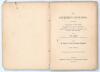 ‘The Cricketer’s Hand-book containing The Origin of the Game, Remarks on Recent Alterations...’. New Edition. Robert Tyas, London 1841. 48pp plus adverts. Bound in original green cloth with gilt title and figure of a batsman to front, gilt to all edges. - 2