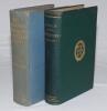 ‘Annals of the Free Foresters 1856-1894’. W.K.R. Bedford and W.E.W. Collins. Edinburgh and London 1895 and ‘History of Cambridge University Cricket Club 1820-1901’. W.J. Ford. London 1902. Original decorative boards. Qty 2. Good+ condition