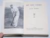 &lsquo;My Life Story&rsquo;. Jack Hobbs. London 1935 with original dustwrapper. Signed by Hobbs in ink to front end paper and to photo plate. Nicks to dustwrapper, otherwise in good/very good condition. - 3