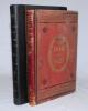 Large format books. ‘Famous Cricketers & Cricket Grounds’. C.W. Alcock. London 1895. Early rebind in black quarter leather, gilt to spine, red speckled page edges, replacement endpapers. ‘The Book of Cricket. A Gallery of Famous Players’. C.B. Fry, London