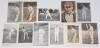 Lancashire C.C.C. Early 1900s. Eleven mono printed postcards of Lancashire players in various poses. Players are A.W. Mold, A. Ward, J. Sharp, G.E. Tyldesley, R.H. Spooner (two different), J.T. Tyldesley (3), G. Duckworth and A.C. MacLaren. Publishers inc