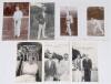 Middlesex C.C.C. 1910s-1930s. Nine real photograph postcards of Middlesex players. Includes two head and shoulders studio portraits of J.W. Hearne and Patsy Hendren, the photographs by famous Sydney photographer, May Moore, probably taken on the M.C.C. to - 3