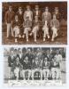 Somerset C.C.C. 1910 & 1924. Early sepia real photograph postcard of the 1910 Somerset team, seated and standing in rows wearing assorted blazers, straw boaters etc. Photograph by E. Hawkins & Co., Brighton. The photograph rebacked, otherwise a nice image