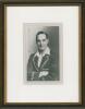 Herbert Sutcliffe. Yorkshire & England 1919-1945. Mono real photograph postcard of Sutcliffe, half length, wearing England touring blazer. Nicely signed in blue ink by Sutcliffe. Previously sold by Knights, now mounted, framed and glazed, overall 8”x10”. 