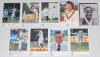 England signed Cornhill Insurance Test Series Cards. Eighty eight cards, each signed by the featured player with odd duplication of cards and signatures. Cards are Series &lsquo;C&rsquo;, 3 cards of Fowler and Larkins. Series &lsquo;D&rsquo;, 1 card of Moxon. Series &lsquo;E&rsquo;, 3 cards - 2
