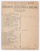 &lsquo;A Grand Match. [Oxford] University v. Gentlemen of England&rsquo; 1882. Early original single sided scorecard with incomplete printed and handwritten scores in pencil for the match played at The Parks, Oxford, 29th- 31st May 1882. Oxford University elected to 