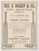 &lsquo;Surrey v. Gloucestershire&rsquo; 1891. Early original scorecard for the match played at Kennington Oval 4th- 6th June 1891 with incomplete printed and faintly handwritten scores in pencil. Surrey (164 & 179) beat Gloucestershire (144 & 113) by 86 runs. George - 2