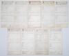 Essex C.C.C. 1906-1933. Nineteen original scorecards for Essex matches all played at Leyton with one exception. The eight earlier scorecards with complete printed scores. Matches are v. Yorkshire 28th- 30th June 1906, v. Lancashire 26th- 28th July 1906, v - 3