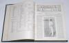 &lsquo;Cricket: A Weekly Record of the Game&rsquo;. Volume XVII. Numbers 470-499 (27th January to 22nd December 1898). Illustrated. Original publishers cloth with titles in gilt. Complete with title and contents pages to front and two photo supplements of 5th & 26th - 2