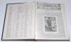 &lsquo;Cricket: A Weekly Record of the Game&rsquo;. Volumes XXIII nos. 650-679 (28th January to 22nd December 1904) & XXV nos. 710-739 (25th January to 20th December 1906). Illustrated. Both with title and contents pages to front. Vol. XXIII bound in original publish - 3