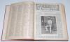 &lsquo;Cricket: A Weekly Record of the Game&rsquo;. Volumes XXVI nos. 740-769 (31st January to 19th December 1907) & XXVII nos. 770-799 (30th January to 24th December 1908). Illustrated. Both with title and contents pages to front. Vol. XXVI bound in red cloth, gilt - 2