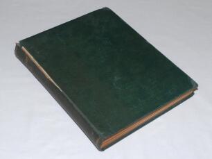 &lsquo;Cricket: A Weekly Record of the Game&rsquo;. Volume XXX. Numbers 860-889. January 26th to December 1911. Illustrated. Bound in green cloth, gilt title to spine. Complete with title and contents pages bound in at front, lacking poster supplement for 15th April.