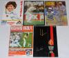 Signed testimonial and benefit brochures 1986-1995. Five official brochures, each signed to the front (unless stated) by the featured player. Richard Hadlee, two Testimonial brochures, one given by Nottinghamshire 1986, the other in New Zealand 1989, John