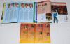 England. &lsquo;Cricket Review 1994&rsquo; covering the Test series v South Africa and New Zealand, signed by Richard Hadlee, Matthew Hart and Stephen Fleming of New Zealand and by eight of the South African squad including Wessels, Cronje, Cullinan, Donald, Kirsten, - 2