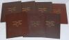 Olympic Games. Seven Official Reports of the British Olympic Association for the 1948, 1952, 1956, 1960, 1964, 1968 and 1972 games. Published by World Sports. All bound in brown boards with gilt titles to front board and spine, all with original covers. O - 2