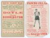 Jack Dempsey, Heavyweight Champion of the World 1919-1926. Three mono photographs of Dempsey depicted in fight action against Gene Tunney c. 1926, sparring with his partner George Godfrey, and standing on a beach with the World wrestling champion Stanisla - 2