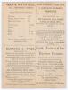 &lsquo;Gentlemen of South v. Players of South&rsquo; 1876. Early original scorecard for the match played at Kennington Oval 22nd & 23rd June 1876. Complete printed and handwritten scores in ink. - 2