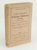 Wisden Cricketers’ Almanack 1885. 22nd edition. Original paper wrappers. Rear wrapper cleanly detached, wear and loss to spine paper, foxing to outer pages at front and rear and to spine block edge otherwise in good/very good condition