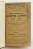 Wisden Cricketers’ Almanack 1902. 39th edition. Bound in brown boards, with original paper wrappers, gilt titles to front board and spine. Some soiling, darkening, staining and wear to wrappers, minor wear to lower corner of the front wrapper, internally