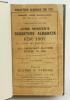 Wisden Cricketers’ Almanack 1901 and 1905. 38th and 42nd editions. Both bound in brown boards, with original paper wrappers, gilt titles to spine. Both editions formerly owned by writer Gerald Brodribb with his name in gilt to the bottom right hand corner