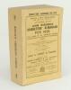 Wisden Cricketers’ Almanack 1925. 62nd edition. Original paper wrappers. Replacement spine paper otherwise in good/very good condition