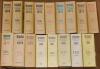 Wisden Cricketers&rsquo; Almanack 1949 to 2022. The majority are original hardback editions with dustwrappers (forty nine editions) where applicable and the remainder of softback editions (twenty three). Some wear to some older hardback editions with broken int - 2