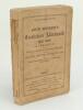 Wisden Cricketers’ Almanack 1886. 23rd edition. Original paper wrappers. Wrappers a little worn, soiled and grubby, small handwritten annotation to top of front wrapper, soiling, wear and loss to spine paper, some breaking to spine block otherwise in good