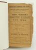 Wisden Cricketers’ Almanack 1896 and 1897. 33rd & 34th editions. The 1896 edition bound in brown boards, with original front paper wrapper, lacking rear wrapper, with gilt titles to spine. Wear, some loss to edges and restoration to front wrapper, some we