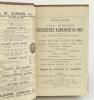 Wisden Cricketers’ Almanack 1903, 1904 and 1905. 40th, 41st & 42nd editions. All three editions bound in brown boards, lacking original paper wrappers, gilt titles to spine. The 1903 edition lacking first and last advertising page, wear with loss to the b