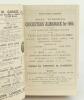 Wisden Cricketers’ Almanack 1903, 1904 and 1905. 40th, 41st & 42nd editions. All three editions bound in brown boards, lacking original paper wrappers, gilt titles to spine. The 1903 edition lacking first and last advertising page, wear with loss to the b - 2