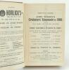 Wisden Cricketers’ Almanack 1906, 1907 and 1908. 43rd, 44th & 45th editions. All three editions bound in brown boards, lacking original paper wrappers, gilt titles to spine. The 1906 edition lacking advertising pages at front and rear, the 1907 edition wi - 3