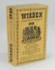 Wisden Cricketers’ Almanack 1940. 77th edition. Original cloth covers. Limited number of copies printed in this war year. Slight bowing to spine otherwise in good/very good condition. Rarer wartime edition