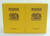 Wisden Cricketers’ Almanack 1864-1878. Fifteen facsimile editions published by John Wisden & Co Ltd, London 1991. Limited edition 497/1000. Brown hard board covers with gilt lettering to covers and spine. Sold with the original receipt from Wisden dated 1 - 2