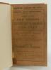 Wisden Cricketers’ Almanack 1893. 30th edition. Bound in light brown boards, with original wrappers, gilt title to spine. Some darkening, wear and soiling to wrappers, breaking to front internal hinge otherwise in good/very good condition