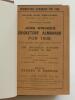 Wisden Cricketers’ Almanack 1909. 46th edition. Bound in brown boards, with original wrappers, gilt titles to spine. Good/very good condition