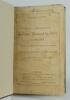 Wisden Cricketers’ Almanack 1878. 15th edition. Bound in dark brown boards, with original paper wrappers, with title and date in gilt to spine. Pages checked, complete. Some wear, creasing and age toning to front wrapper, slight loss to wrapper edge, some