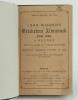 Wisden Cricketers’ Almanack 1885. 22nd edition. Bound in dark brown boards, with original paper wrappers, with title and date in gilt to spine, beautifully marbled page block edge. Minor annotation to top border of the front wrapper, minor soiling to the 