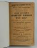 Wisden Cricketers’ Almanack 1897. 34th edition. Bound in dark brown boards, with original front paper wrapper lacking rear, with title and date in gilt to spine, beautifully marbled page block edge. Minor wear to wrappers, oval book seller stamp to front 