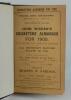 Wisden Cricketers’ Almanack 1900. 37th edition. Bound in dark brown boards, with original paper wrappers, title and date in gilt to spine, beautifully marbled page block edge. Very good condition